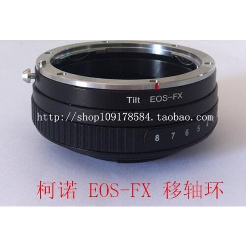 EOS-FX tilt adapter ring for canon ef eos Lens to Fujifilm fuji FX X-E2/X-E1/XH1/X-M1/X-A2/X-A1/XT10 XT20 xpro2 xa5 xt100 camera