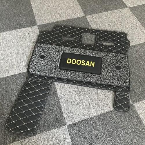 Suitable for Doosan excavator DX75-9C/DX80/ DX500 Daewoo excavator floor MATS Excavator carpet for DX75/DX500LC
