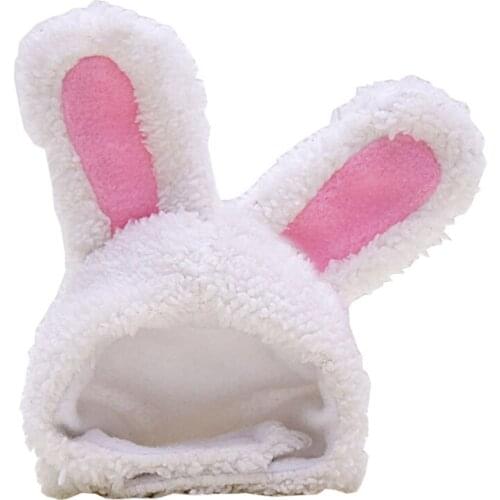 Cute Pet Dog Cat Costume 2021 New Year Rabbit Hat Clothes For Cats Small Dogs New Year Suit Funny Pet Accessories