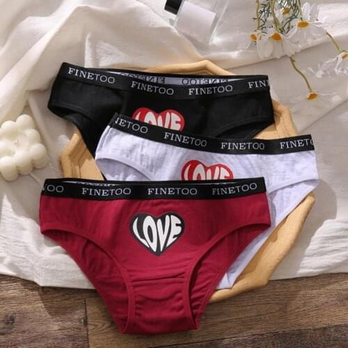 Women Underwear Long Service Life Comfortable to wear Cotton Girls Plus Size Briefs for Gift Ladys Panties comfortable wear