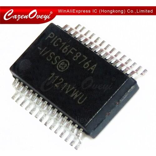 10pcs/lot PIC16F876A-I/SS PIC16F876A-E-SS 16F876A-I/SS PIC16F876 SSOP-28 In Stock