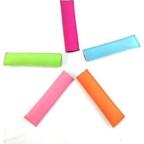 Fast Shipping popsicle Holder Holders Ice Pop Cream Sleeve Sleeves Children Freezer Pop Holders 15x4cm LX1828