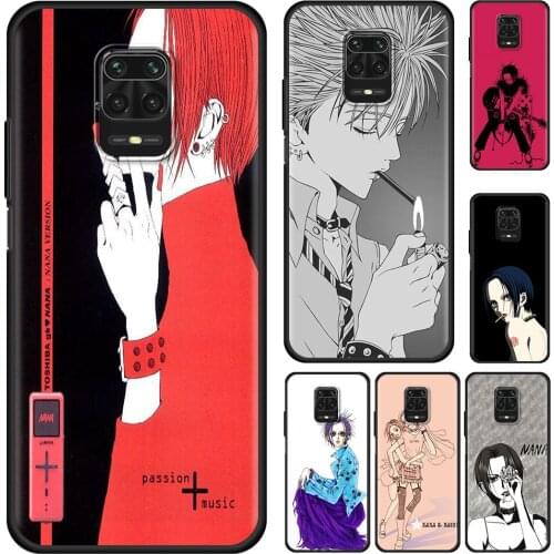 Nana Anime Cell Phone Case for Xiaomi Redmi Note 9S 9 8 10 Pro 7 8T 9C 10 9A 7A 8A K40 TPU Mobile Phones Cover Coque