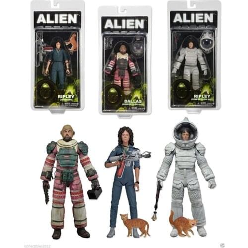 20cm Alien VS Predator Isolation Covenant AVP Xenomorph Warrior Series Astronauts Solider Thermal Vision PVC Action Figure Toy