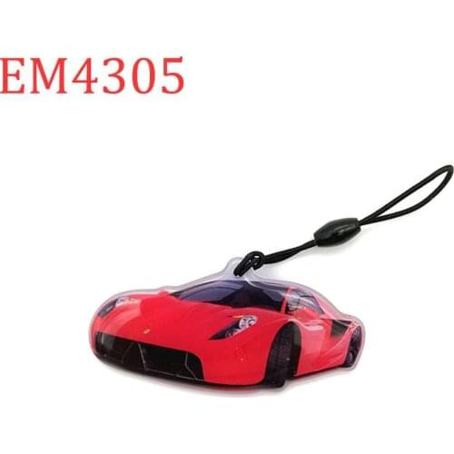 125KHZ ID RFID Rewritable Blank Card Keyfob Keys EM4305 EM4205 Access Control Card Token Tag Keychain Copier Fast Shipping 1Pcs