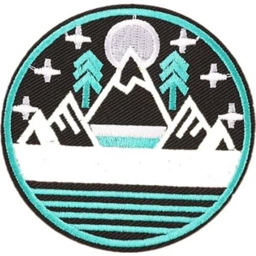 Custom Embroidered Patch Surfer~Hiking~Camping~Embroidered Sew/Iron on Patches for clothing can be customized with your logo