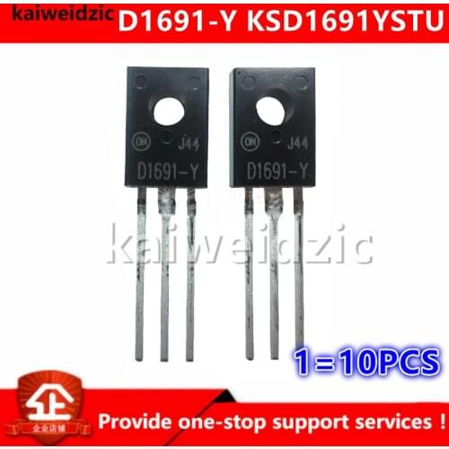 Kaiweikdic New imported original KSD1691YS KSD1691YSTU D1691-Y 60V 5A TO-126 NPN bipolar transistor Integrated circuit chip