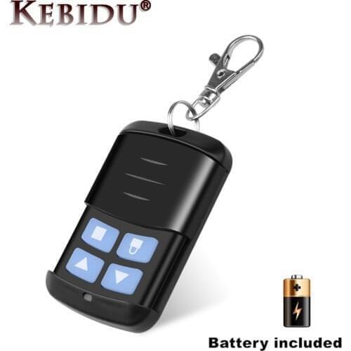 Kebidu Universal 433MHZ Copy Remote Controller 4 Buttons Clone Remotes Auto Copy Duplicator For Gadgets Car Home Garage Door