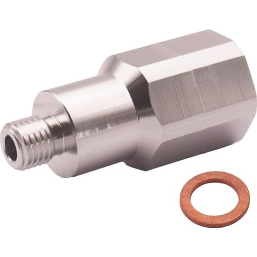 LS Swap Coolant Temperature Sensor Adapter M12 1.5 X 1/2 NPT LS1 LSX LS6