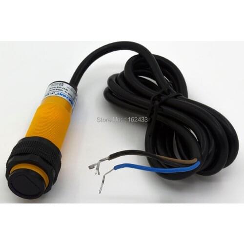 M18 10cm sensing NPN NO E3F-DS10C4 diffuse reflective cylinder amplifier photoelectric sensor switch