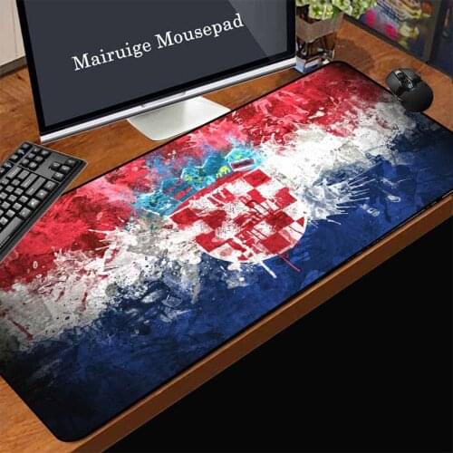 Mairuige Low price promotion large laptop game mouse pad natural rubber non-slip office computer keyboard mat desk decoration