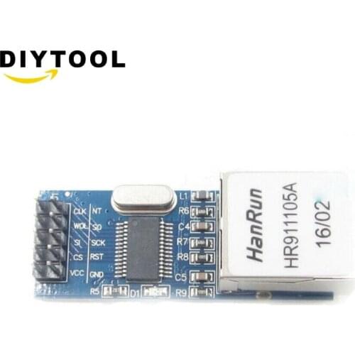 MINI ENC28J60 Ethernet LAN Network Module For Arduino SPI AVR PIC LPC STM32