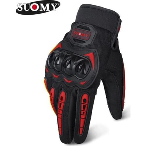 SUOMY Motorcycle Gloves Summer Moto Biker Gloves Waterproof Touch Cycling Mountain Bike Gloves Fit Women Men