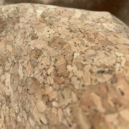 Natural Environmental Veggie Cork Wood Eco Leather Special Fabric Material