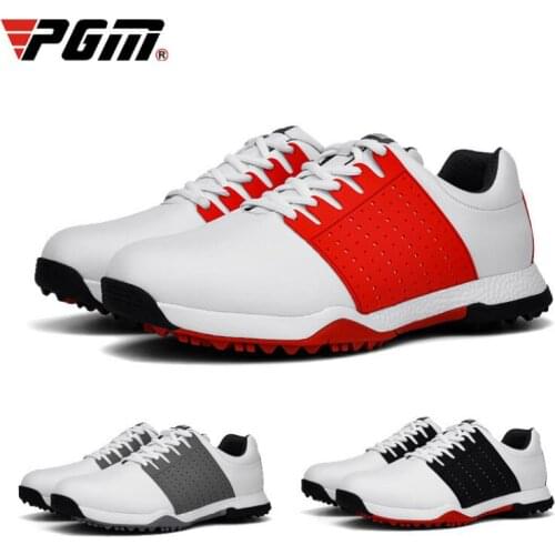 PGM New Products Golf Shoes Mens Waterproof Shoes Anti-Slipping Spikes Sports Shoes