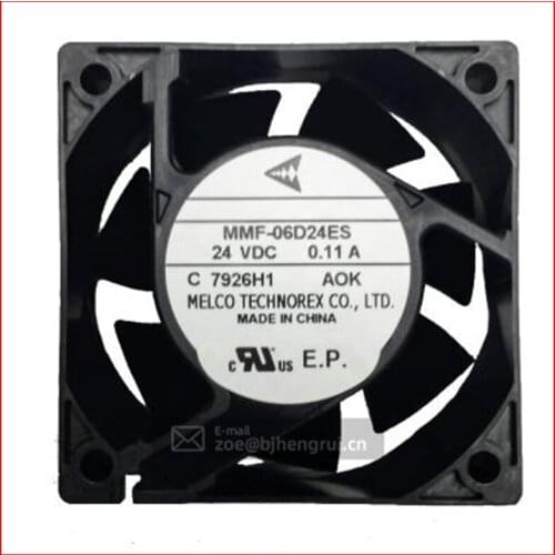 Original Yaskawa G7 inverter fan MMF-06D24ES-AOK 6cm6 025 24V 0.11A 2 line