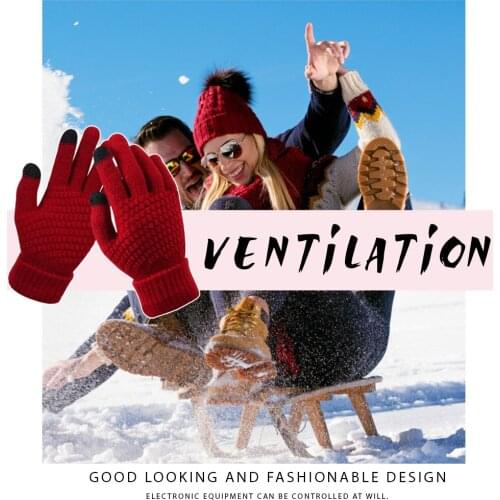 Unisex Touchscreen Winter Thermal Warm Cycling Bicycle Bike Ski Outdoor Camping Hiking Motorcycle Gloves Sports Full Finger