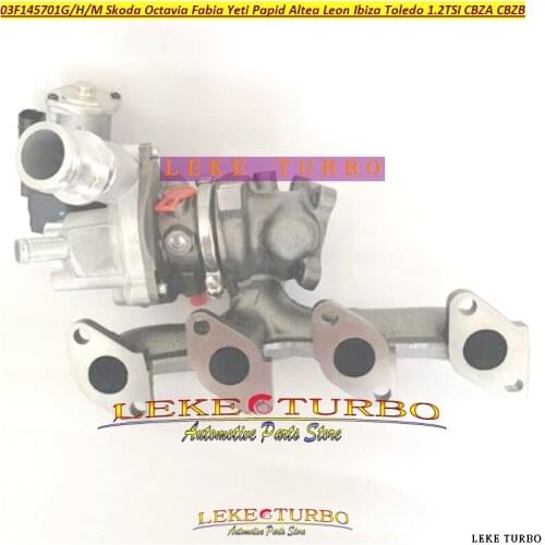Turbo 03F145701F 03F145701E 03F145701D 03F145701C 03F145701L For Volkswagen GOLF PLUS GOLF VI JETTA VI IV FUSCA 1.2 TSI CBZB