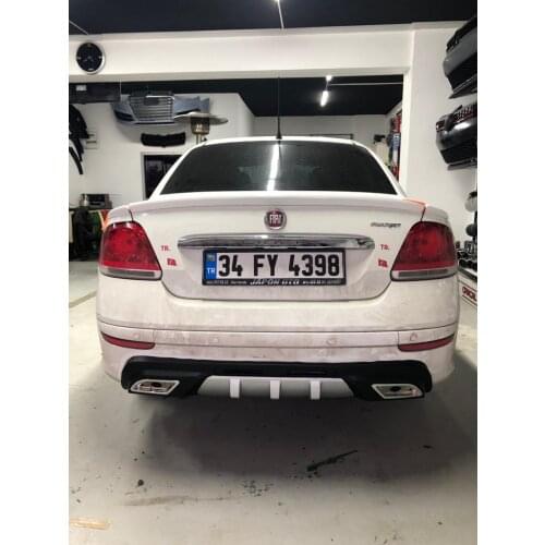 Fiat linea Diffuser Sport Model Diffuser Car Accessory Universal Compatible Modified Rear Bumper Attachment