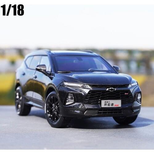Simulation 1:18 Trailblazer ​​Off-road Vehicle SUV Diecast Alloy Car Model Metal Static Original Box Collection Boy Gifts
