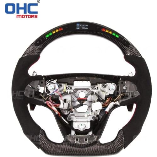 100% Real Carbon Fiber LED Steering Wheel for Fusion Mondeo
