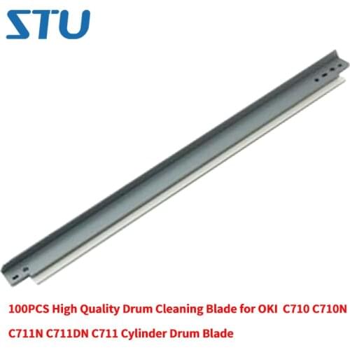 100PCS High Quality Drum Cleaning Blade for OKI C710 C710N C711N C711DN C711 Cylinder Drum Blade