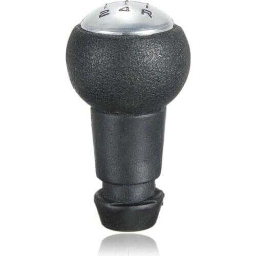 Auto 5 Gear+ R Gear Shift Stick Knob Manual Shifter Head For PEUGEOT