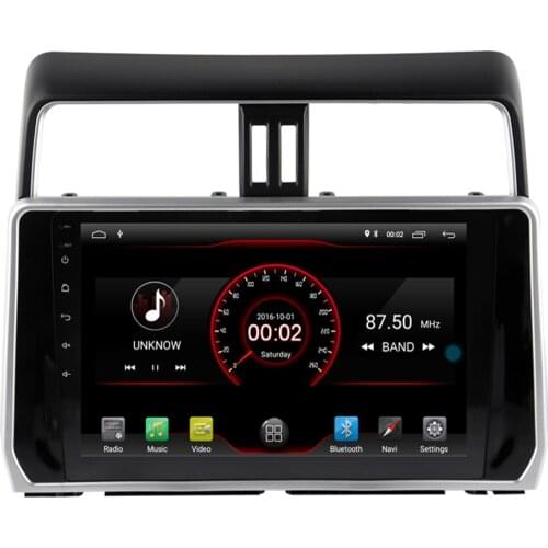 10.2" 2 din android 10 Car Radio Car DVD Player for Toyota PRADO 150 2018 - 2020 head unit Car Audio Stereo BT USB 3G camera