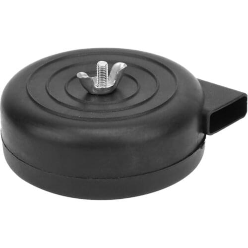 Black 1/2" PT 20mm Thread Inlet Plastic Filter Silencer for Air Compressor Intake Filter Noise Muffler Silencer