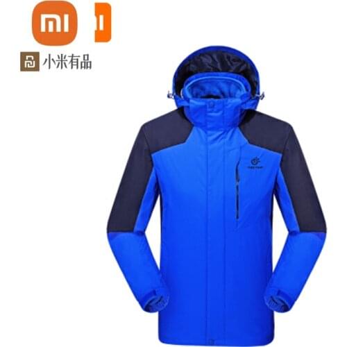 Youpin Mijia youpin three-in-one two-piece jacket thickened warm mens and womens jacket jacket fleece jacket detachable liner