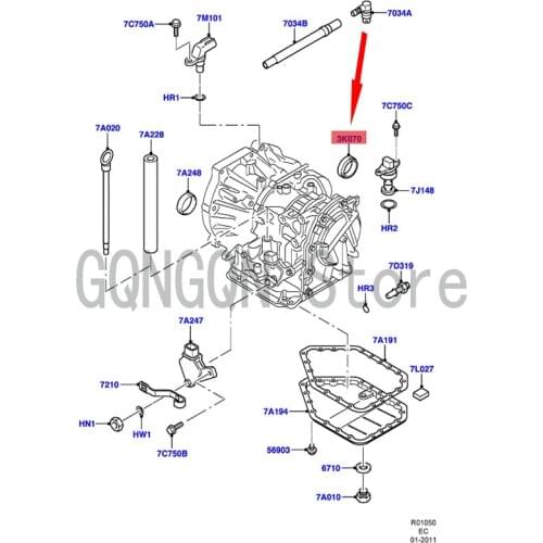 CAR Axle shaft oil seal ATM gasket Right For dMo nd eoF igo Fie sta Drive shaft oil seal Seal ring Crankshaft rear oil seal
