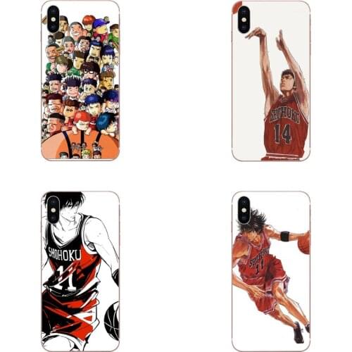 Soft Rubber Phone Case For Xiaomi Mi A1 A2 A3 CC9 CC9E 9T mi10 mi9 mi8 pro lite SE Anime Play Baketball Slamdunk