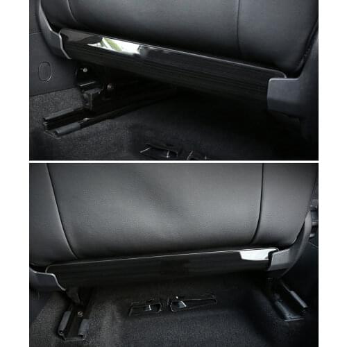 For Volkswagen For VW Tiguan 2013-2018 2019 2020 Car Sticker Cover Seat Rear Back Protective Anti Kick Board Trim Styling