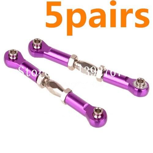 Wholesale 5Pairs/Lot HSP Upgrade Parts 106017 06048 AI Steering Linkage Spare Parts For 1/10 RC Model Car Off Road Buggy Warhead
