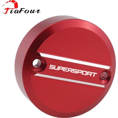 Fit Panigale V2 19-21 For Panigale V4 S/R Multistrada 1260 Enduro SUPERSPORT 950 S 18-21 Front Brake Fluid Reservoir Cap Cover