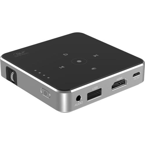 P30 DLP Mini Portable Projector Full HD 1080P Multimedia System Video Beamer for Home Cinema