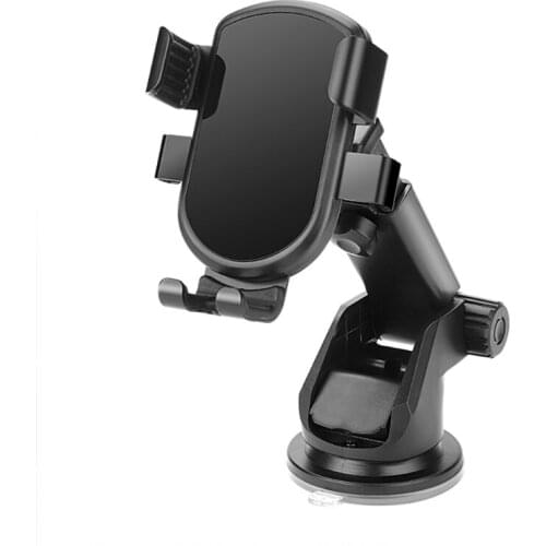 Adjusted Arbitrarily Car Dashboard Pull-down Auto Lock Mobile Phone Holder Simple and Fast Cell Phone Holder for Car