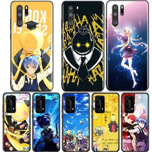Assassination Classroom Silicone Cover For Huawei P40 P30 P20 P10 P9 P8 Pro Plus Lite E Mini 2019 2017 Phone Case