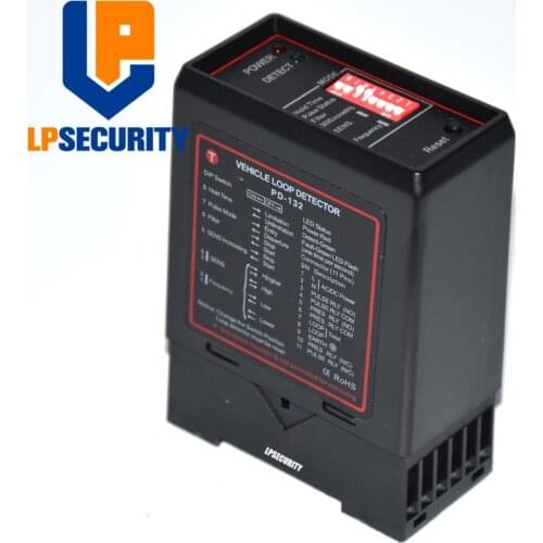 LPSECURITY car parking system Single channel Loop Detector PD132 with a best price/detector de lazo inductivo 12VDC 24VDC 230VAC