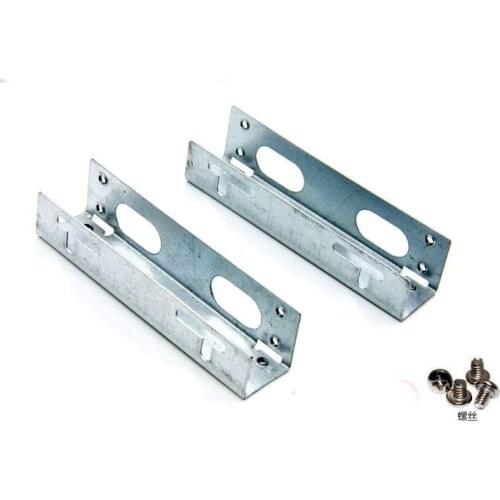 3.5 Inch to 5.25 Inch HDD Hard Disk Drive Rack Bay Converter Desktop PC Case Mounting Bracket Adaptor Kit AQJG