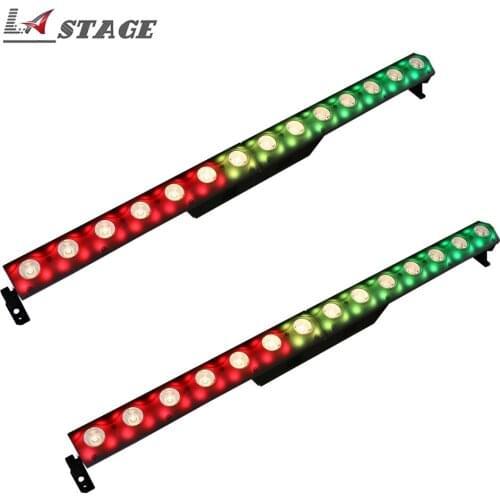 Free Shipping 14x3W Beam Effect Cree Warm White/Cold White Led Wall Washer Light +56x0.2W 5050 SMD Individual Leds DMX