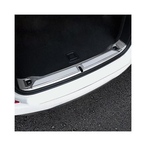 Stainless Steel Inner Rear Bumper Protector Sill Trim 1pcs for BMW X3 G01 2018
