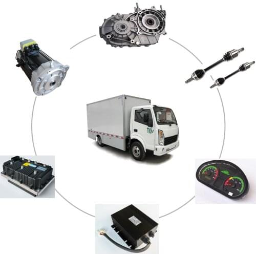 7.5KW 72v AC Rear Axle Driving System