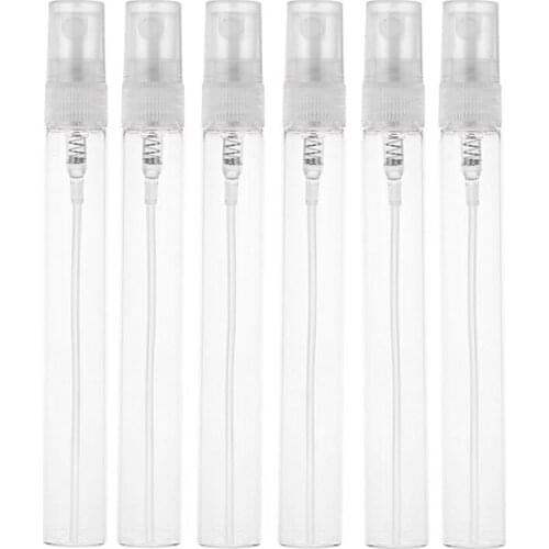 12 pcs Atomizer Mist Bottle Mini Spritzer Spray 10 ML Spritzer Empty Tube Travel Tool Container Refillable Cosmetic Container