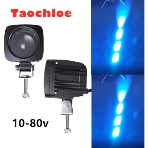 1x forklift blue flash red Flash Spot beam LED Arrow Light for Material Handling Safety Light 12w 10-110v DC led warning lights