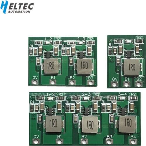 2S 3S 4S 1.2A 1.3A Active Equalizer Lithium/Lifepo4 battery active balancer board Energy transfer board/LED working indicator