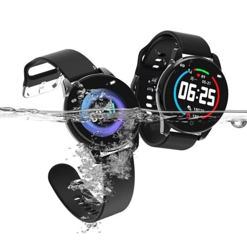 Watch 4 HD Color Screen Wristband 24 Hours HR and Blood Pressure Monitor Business Style Smart