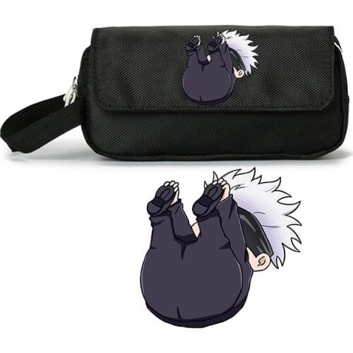 Anime Jujutsu Kaisen Gojo Satoru Cosplay Pencil Case Stationery Box Student Supplies School Pen Bags Storage Fashion Daily Gifts