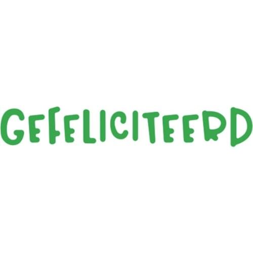 Gefeliciteerd Dutch Words Die Cuts For Card Making Dutch Word Gefeliciteerd dies scrapbooking metal cutting dies new 2019
