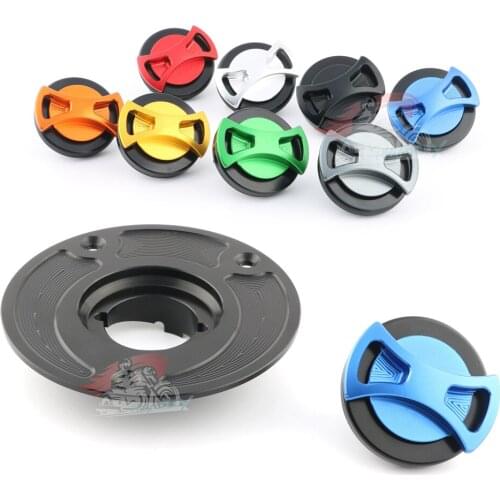 Keyless Gas Tank Cap Cover For Suzuki GSXR 600/750 2004-2013 / GSXR 1000/SV650/ SV650S/ SV1000 /SV1000S 2003-2013